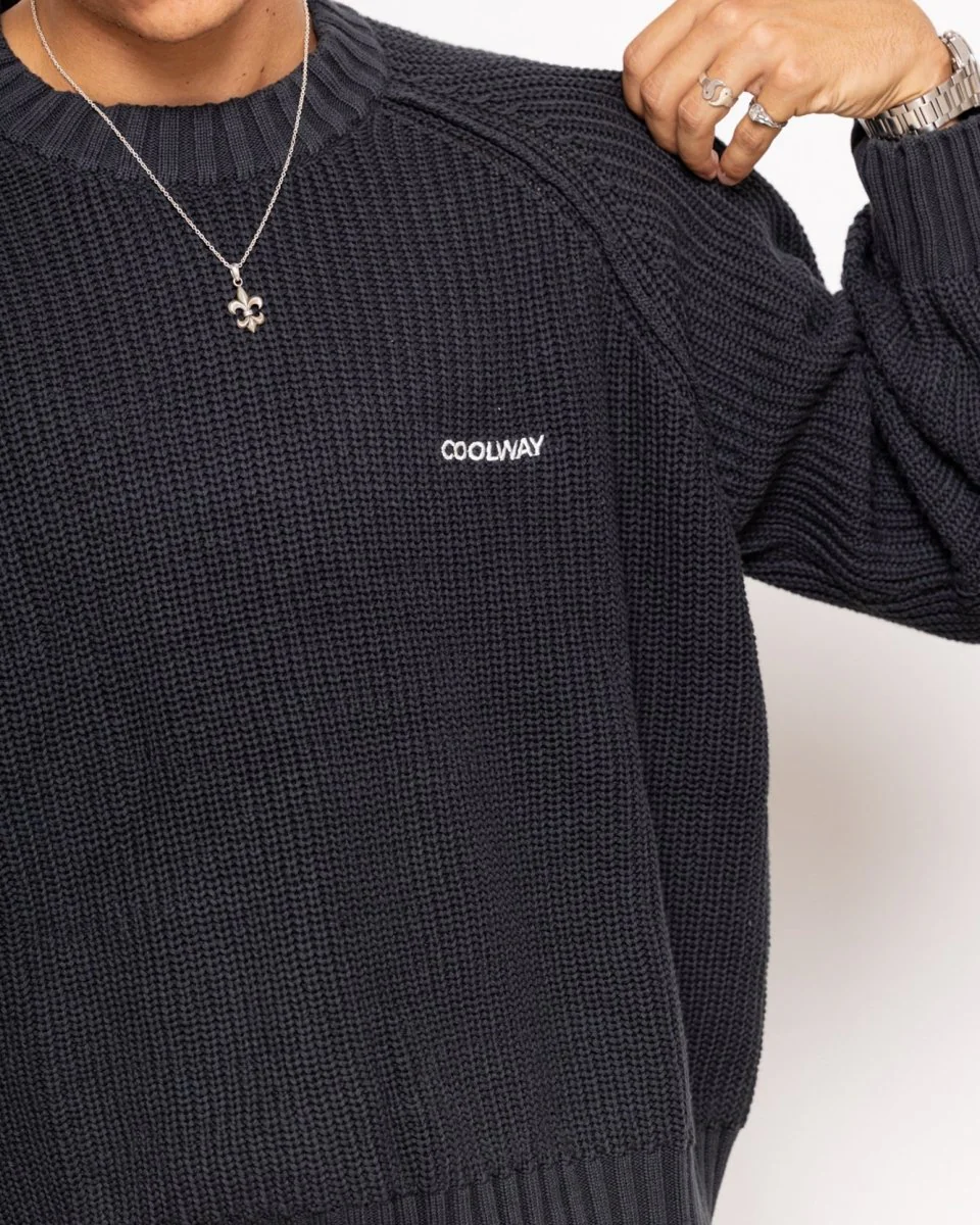 Black Knit Sweater - Image 4