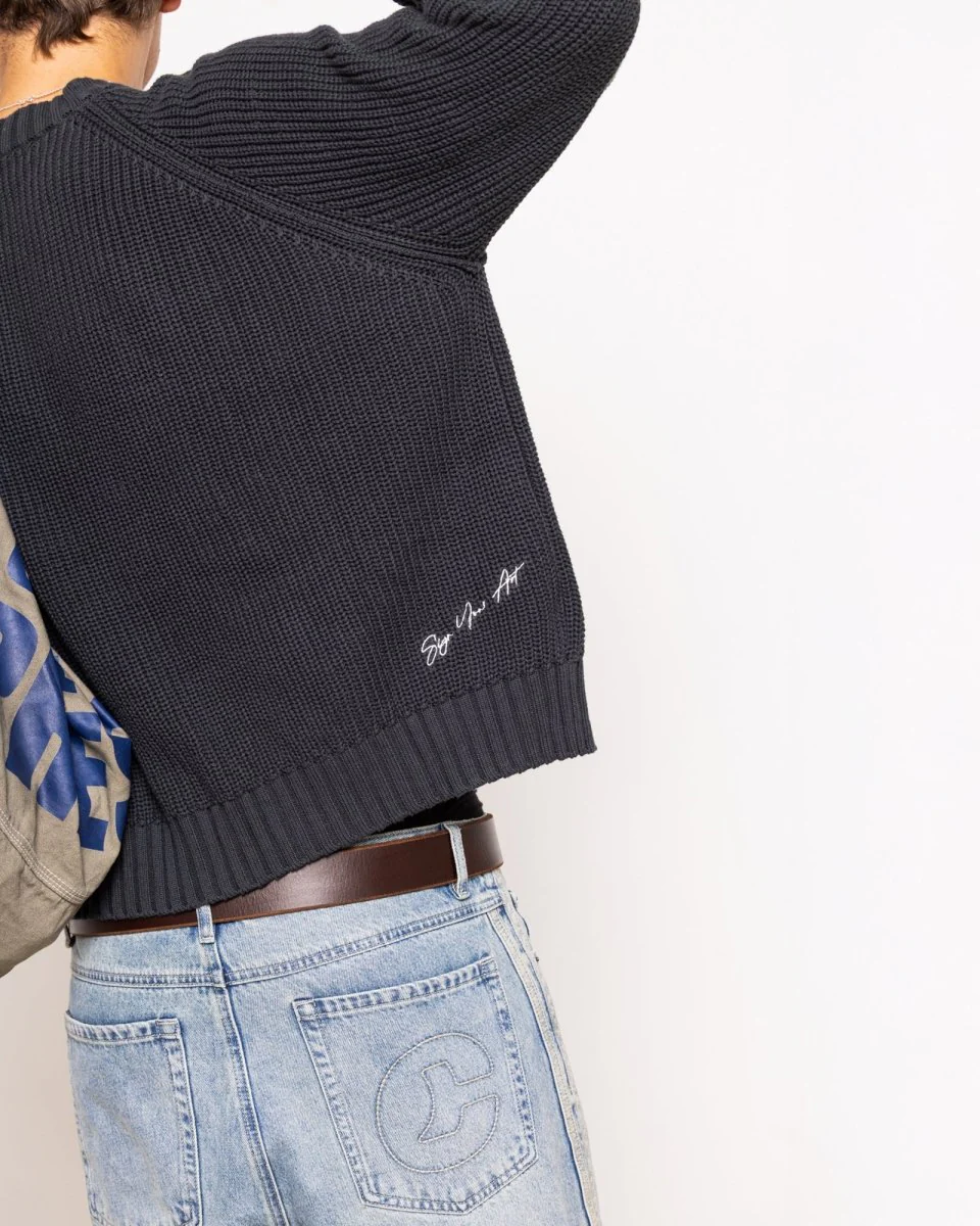 Black Knit Sweater - Image 5