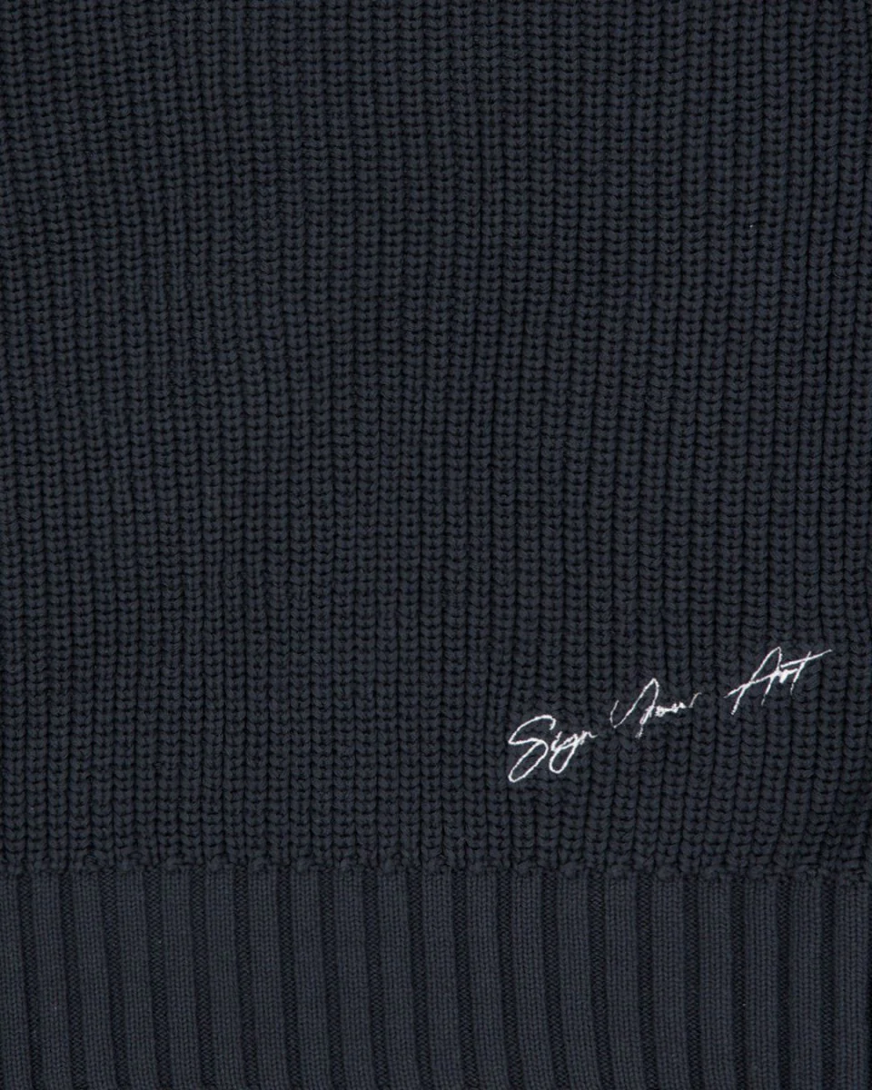 Black Knit Sweater - Image 8