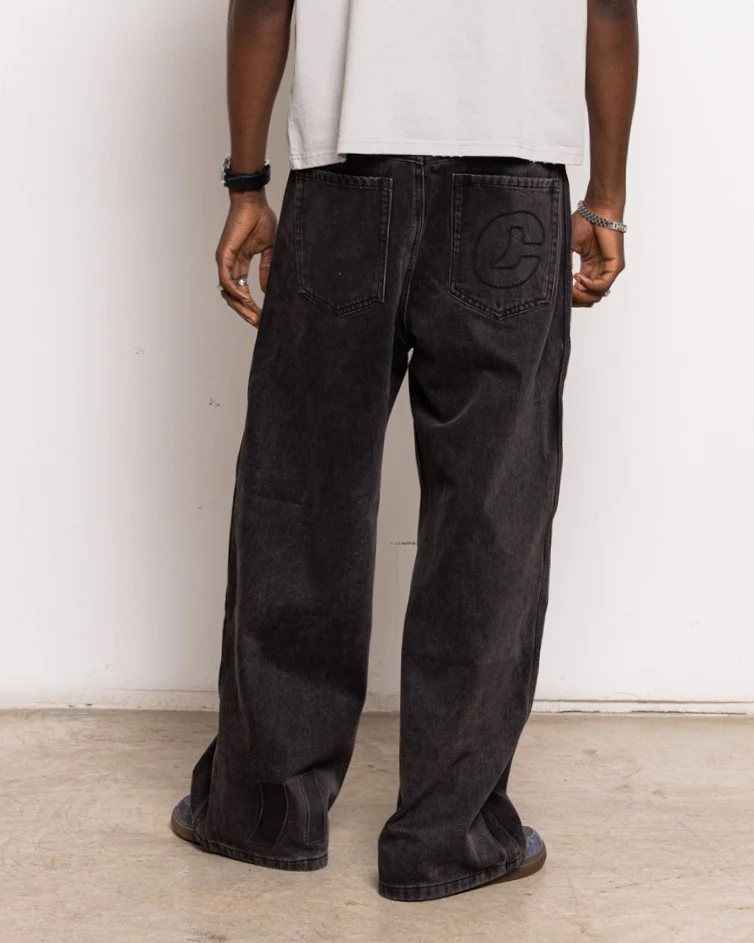 Loose Black Jeans