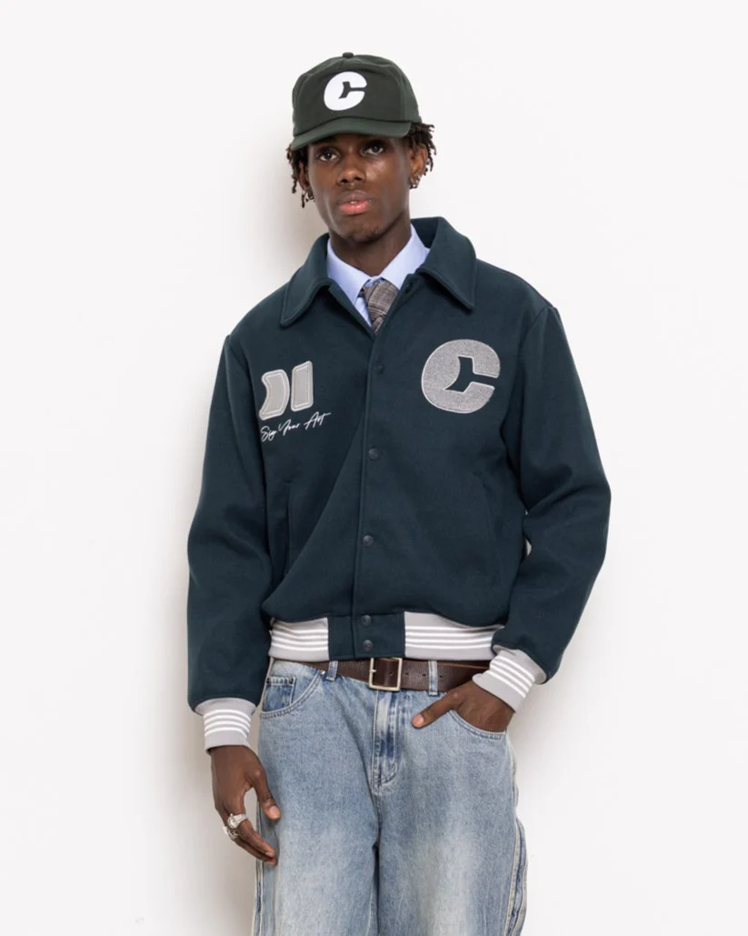 Dark Green Varsity
