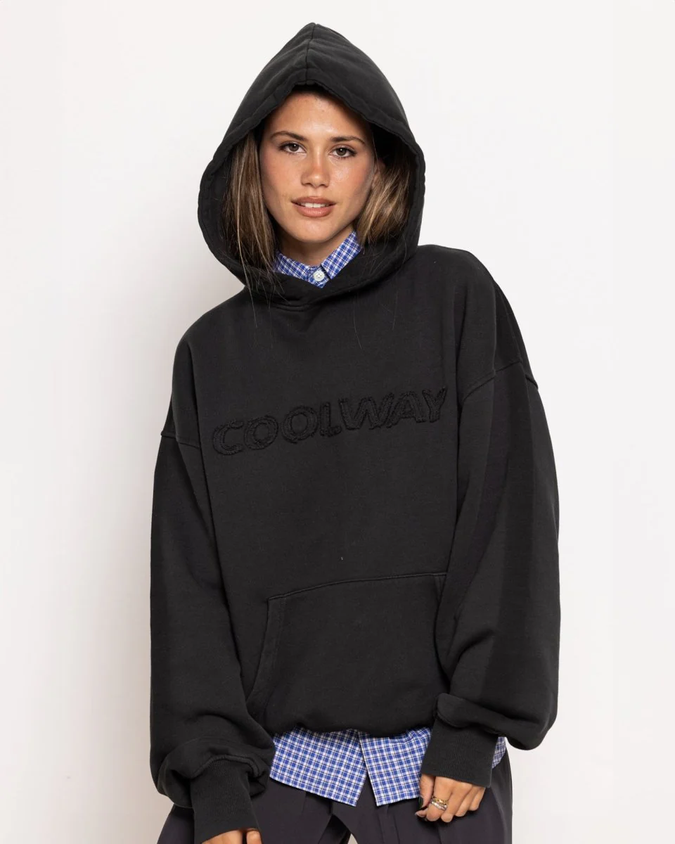 Washed Black Hoodie - Image 5