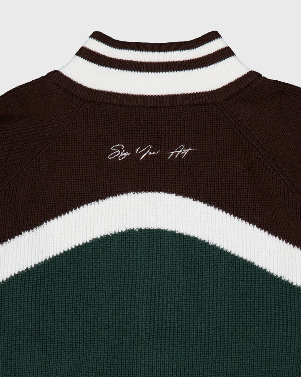 Basil Green Knit Zipper - Image 6
